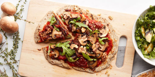 Vegan Buckwheat Pizza With Sundried Tomato & Pesto-Sundried Activewear
