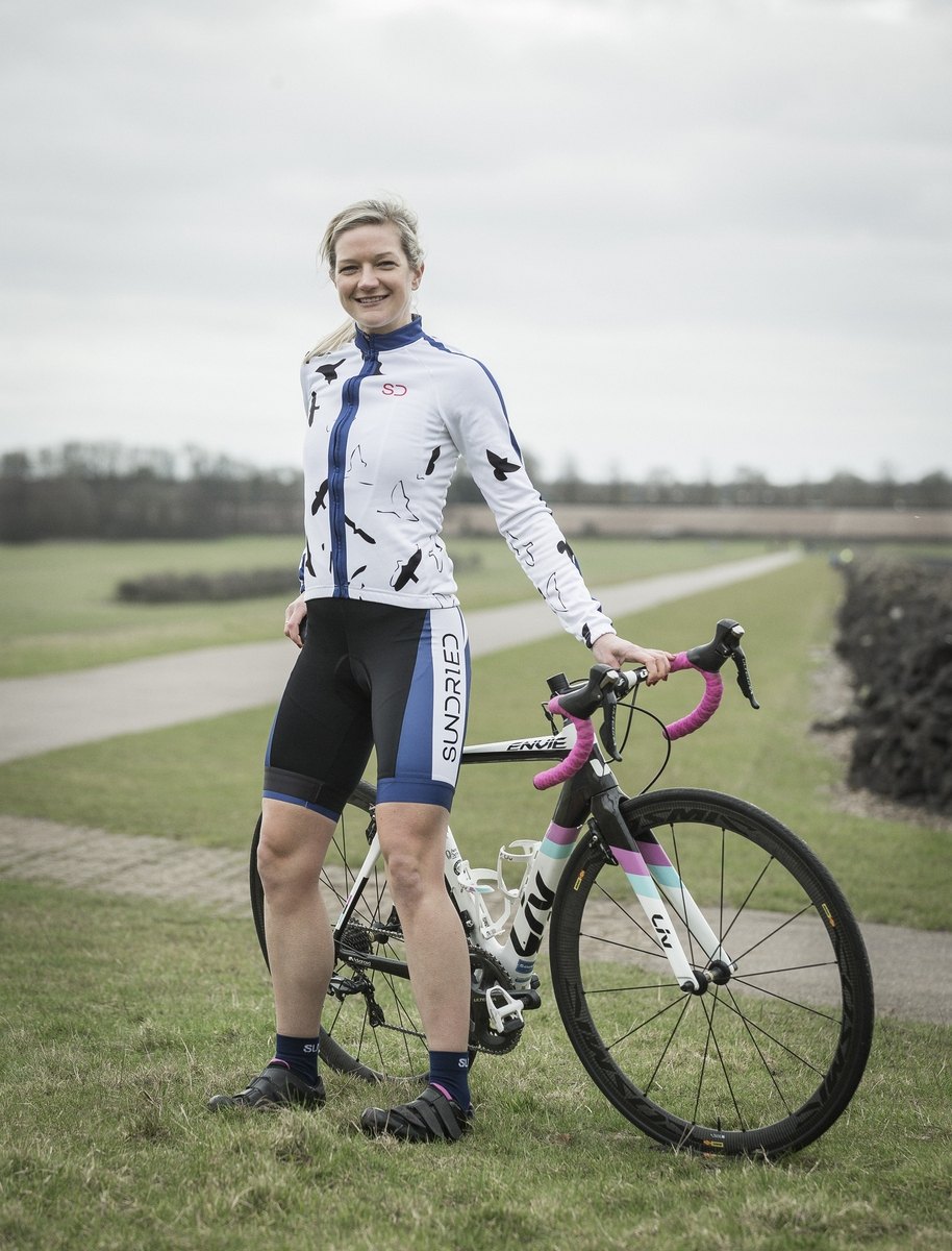 Claire Steels Bike Sundried Cycling Jersey Women's Pro Bib Shorts