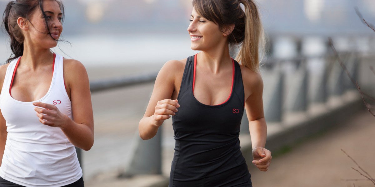 Bikini Girls Brisk Walk Sundried