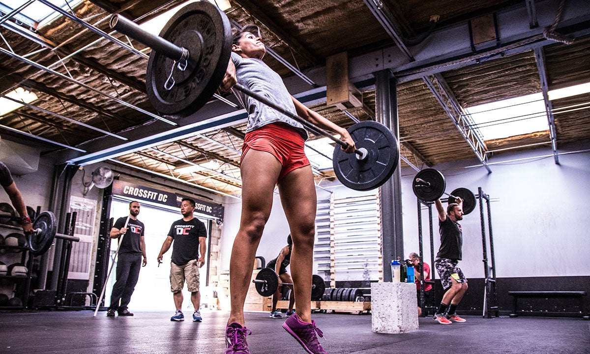 Crossfit Box Open Workout WOD Lunges