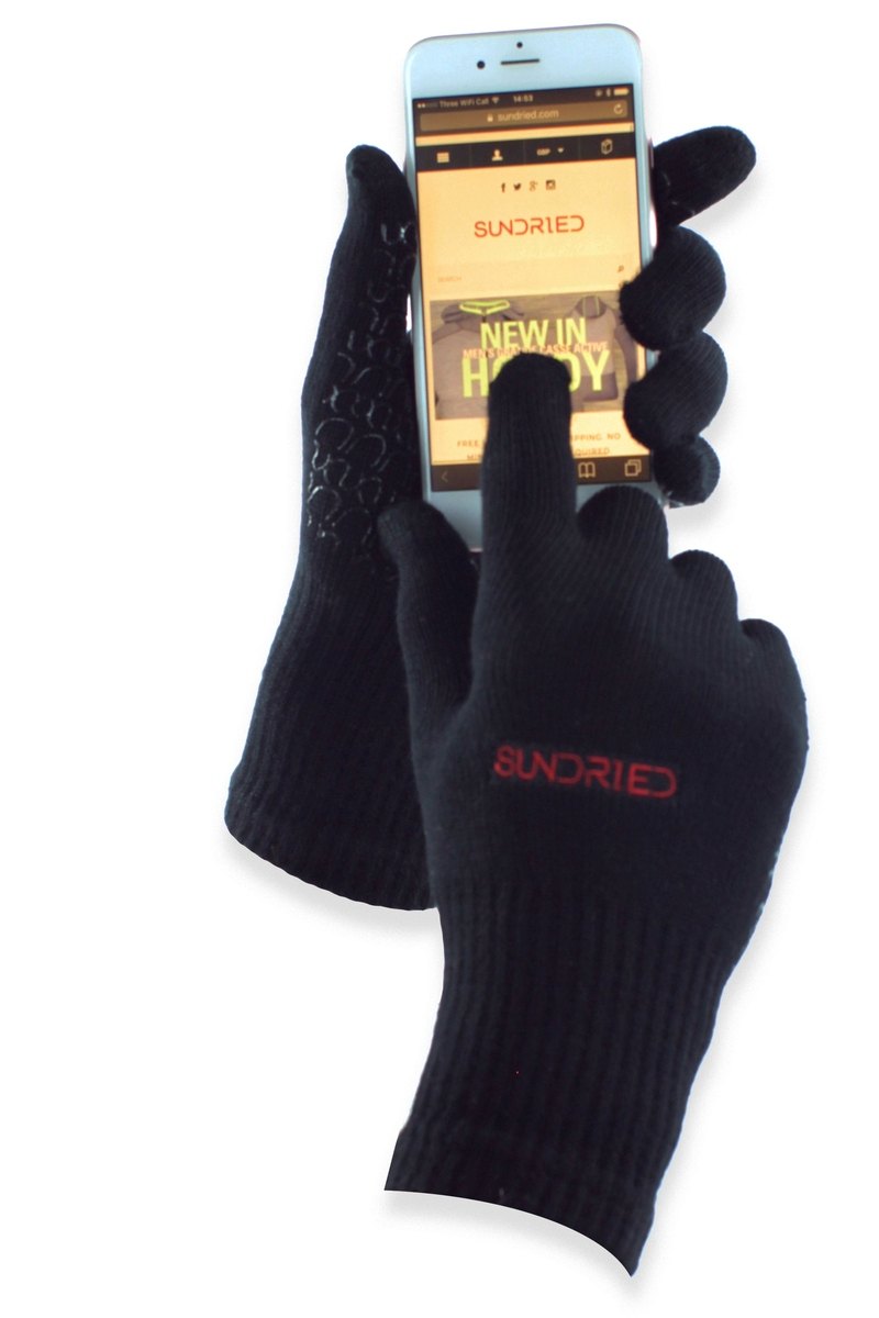 Sundried winter gloves bamboo recycled ethical