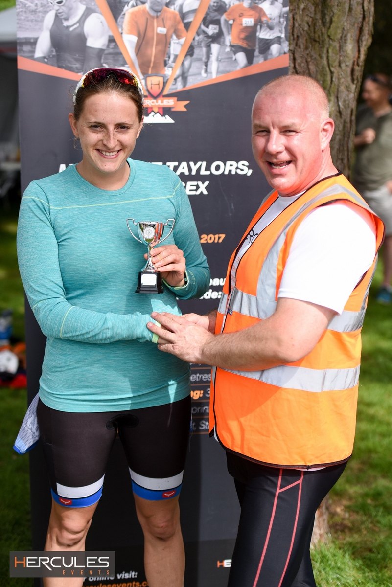 Sophie Kirk Triathlete Team GB Winner