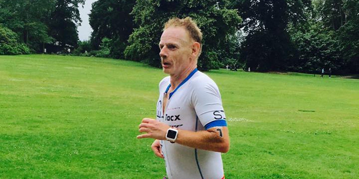 Steve Berry Ironman Triathlon Triathlete Running Castle Triathlon Series Bastion