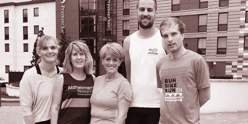 Alister Brown and running club