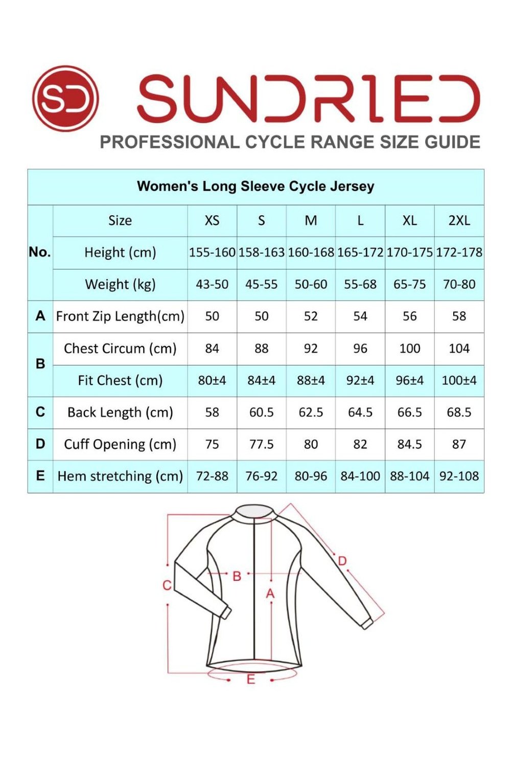 Sundried Turquoise Women's Long Sleeve Cycle Jersey Long Sleeve Jersey Activewear