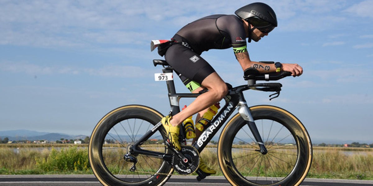 Adam Jackson Triathlete Bike Cycling Aero Bars