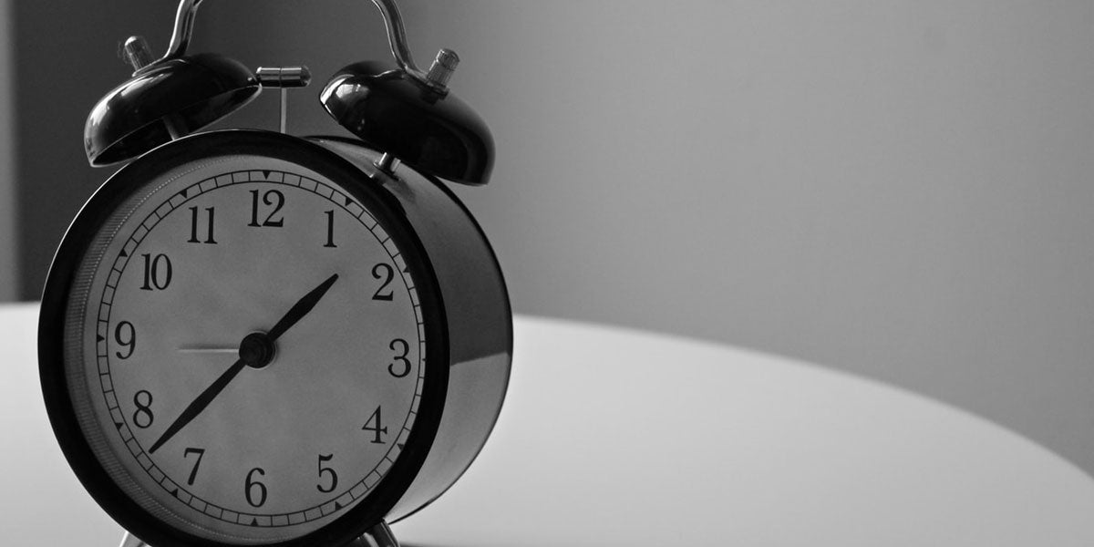 alarm clock wake up earlier exercise fitness