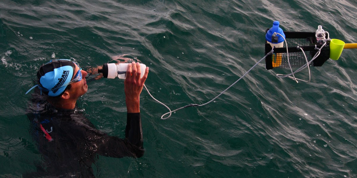 arch to arc triathlon swim english channel