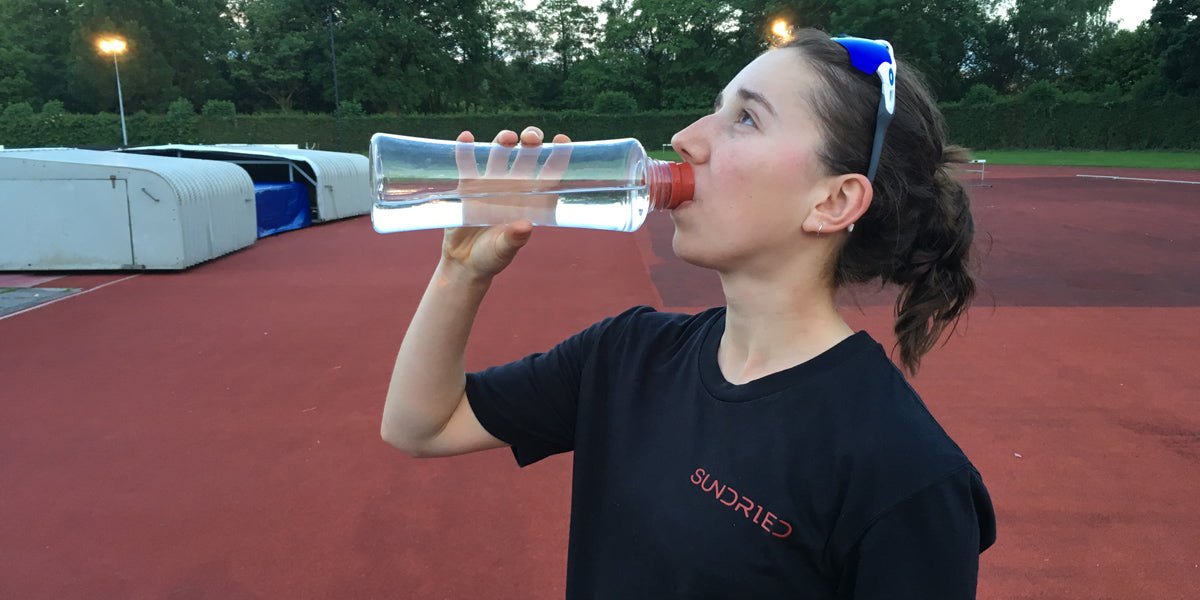 brand ambassador Sundried water bottle winter training