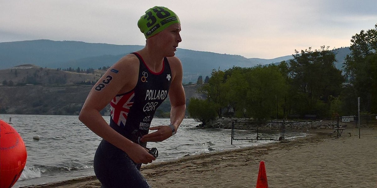 Chloe Pollard Triathlete Running Swimming