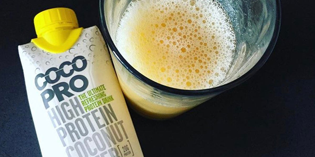 CocoPro high protein coconut water