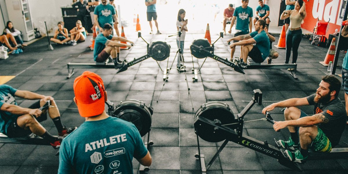 CrossFit gym box friends workout community