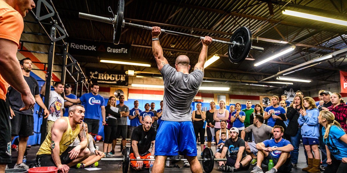 The CrossFit Open barbell gym box