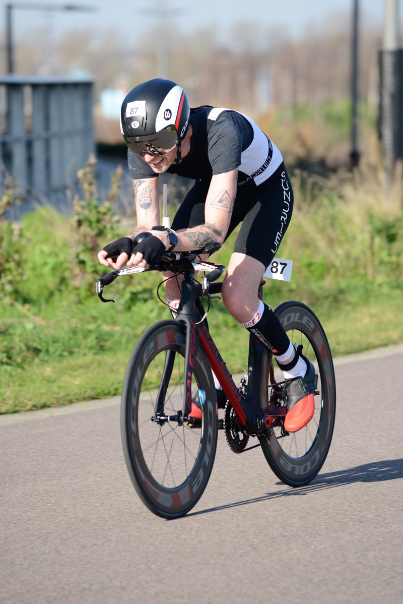 cycling duathlete TT bike racing