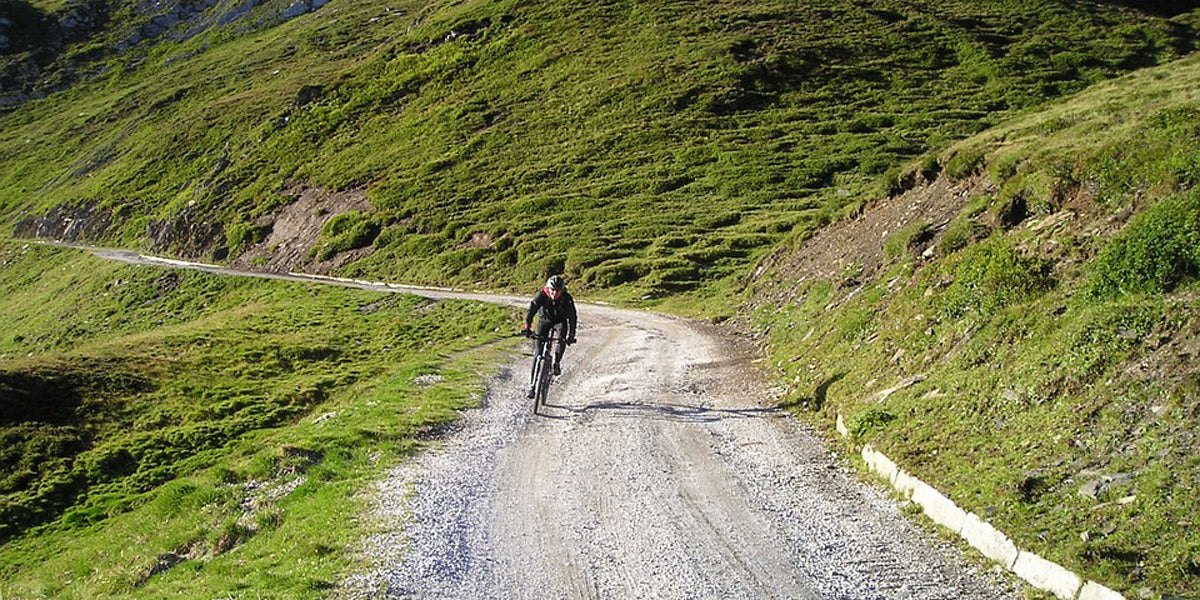 cycling uphill road bike mountain climb