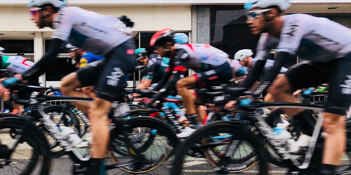 riding in a group cycling bike handling confidence