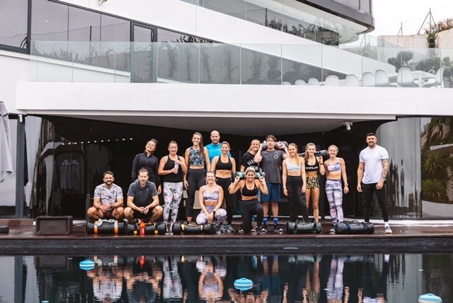 group fitness retreat