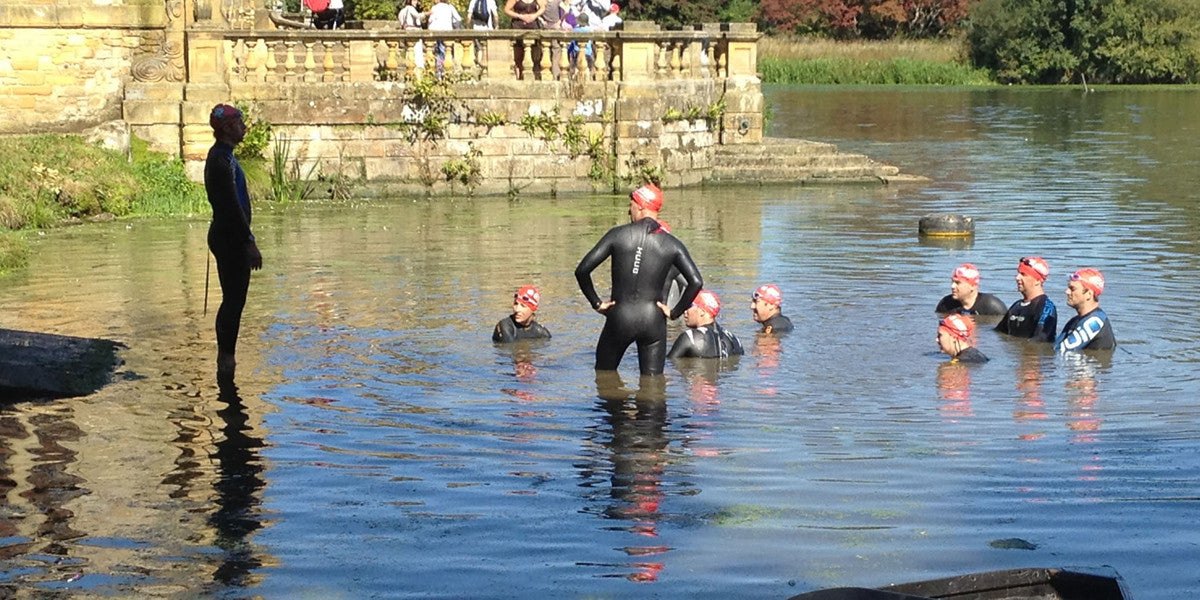 Hever Castle Triathlon Training Swim Bike Run