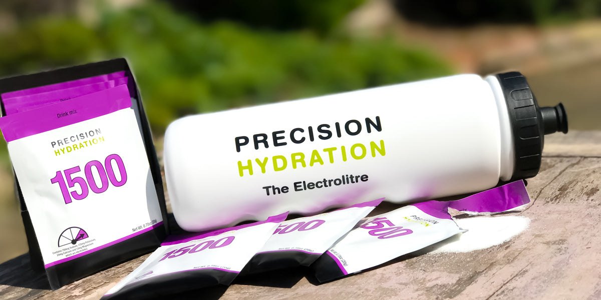 Water bottle salt supplement hydration racing