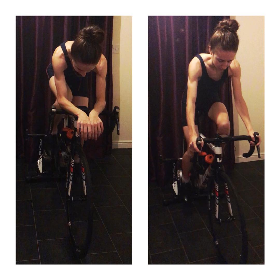 Winter Training indoor cycle turbo bike kit