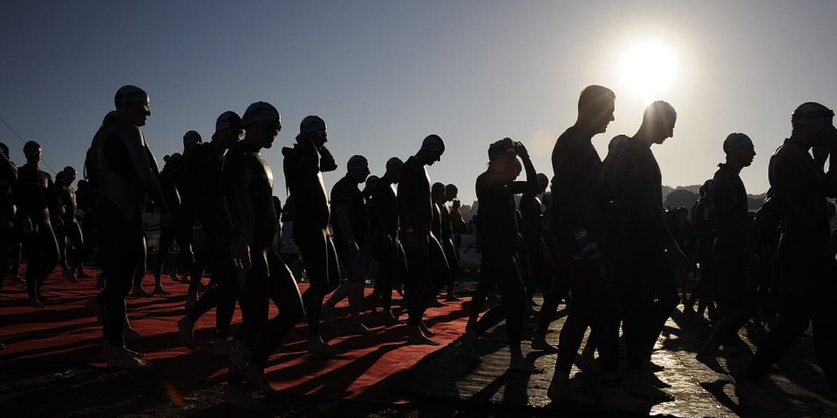 Ironman triathlon racing