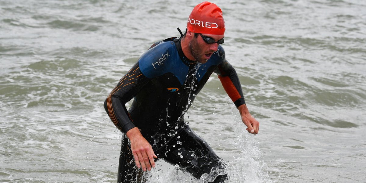 Matt Leeman pro triathlete swimming training triathlon