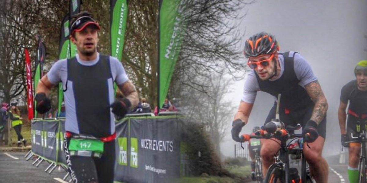 cycling running duathlon