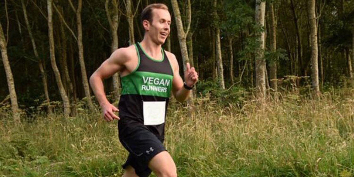 runner vegan athlete