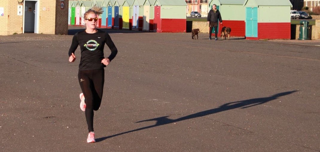 running training Brighton marathon 2018