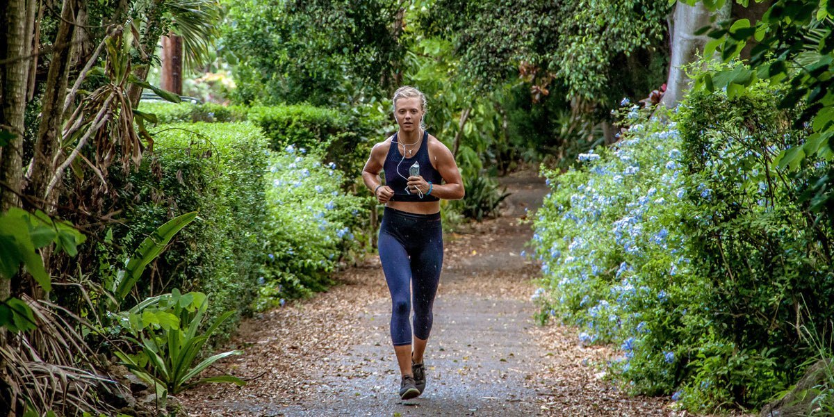 running hot humid weather