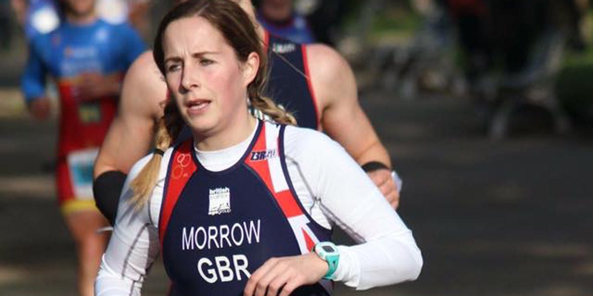 running triathlete duathlon competing Sundried ambassador