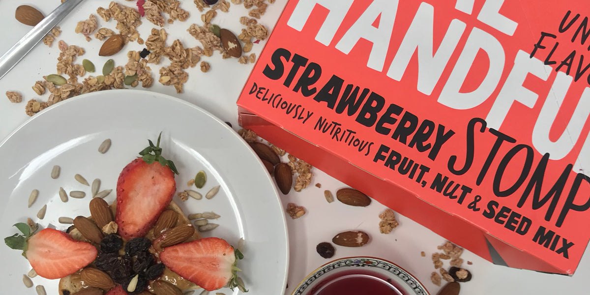 Strawberry Stomp nuts seeds fruit healthy snacks review