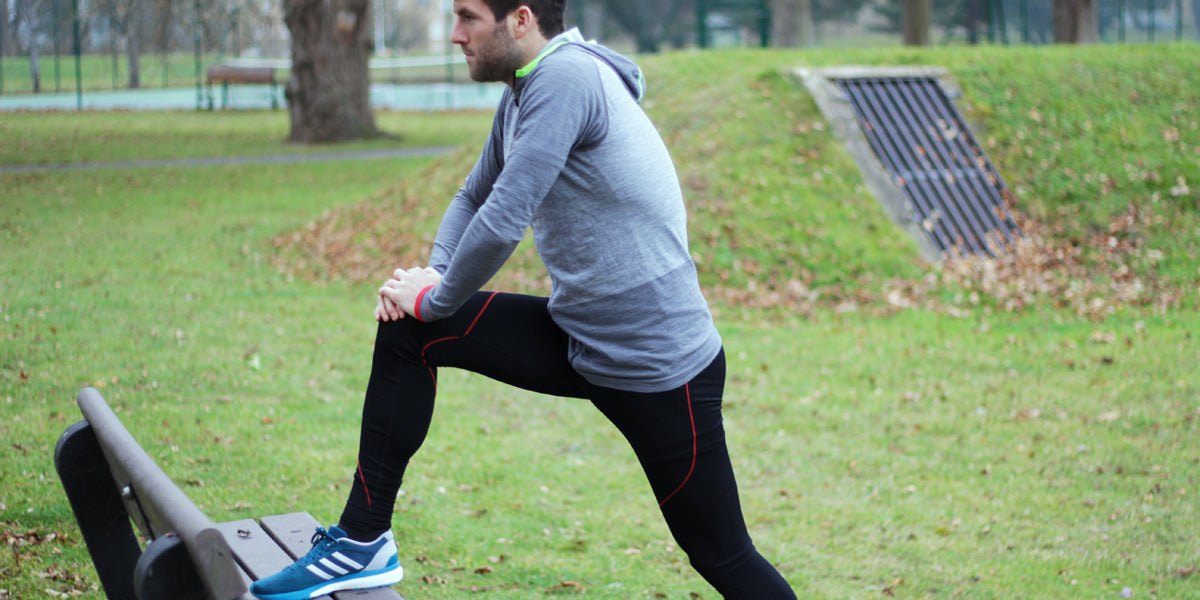 stretch warm up race run