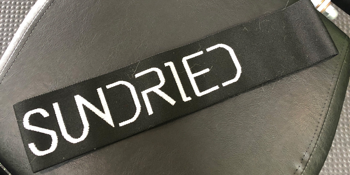 Sundried fabric resistance band