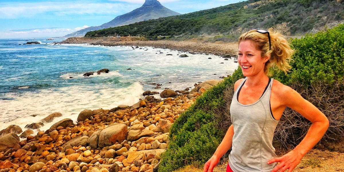 Annie Ross womens training vest Sundried recycled sustainable fashion