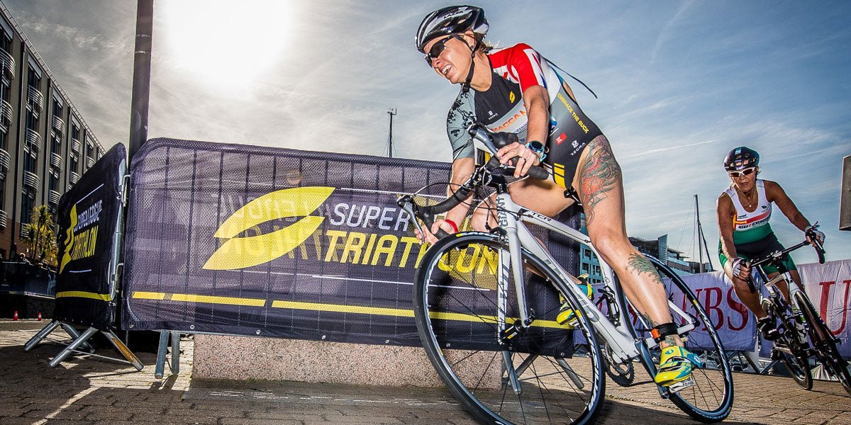 Super League Triathlon cycling course Jersey