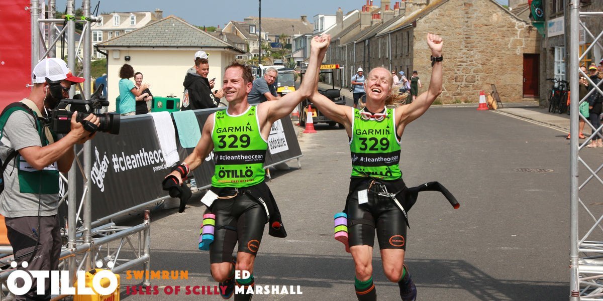 swimrun Iscle of Scilly running finishers
