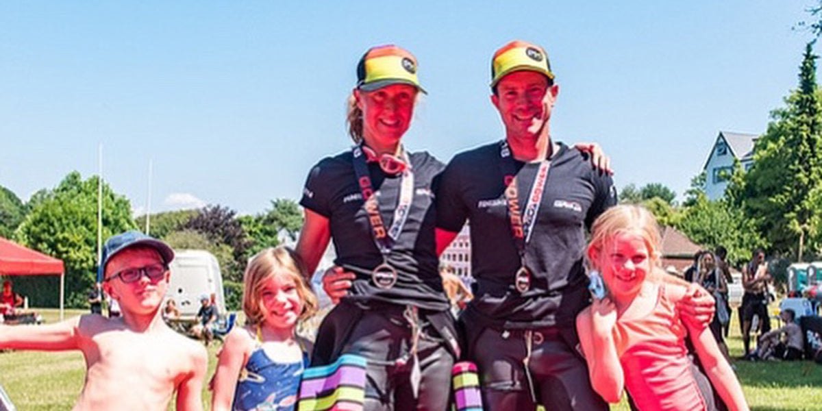 swimrun race finishers