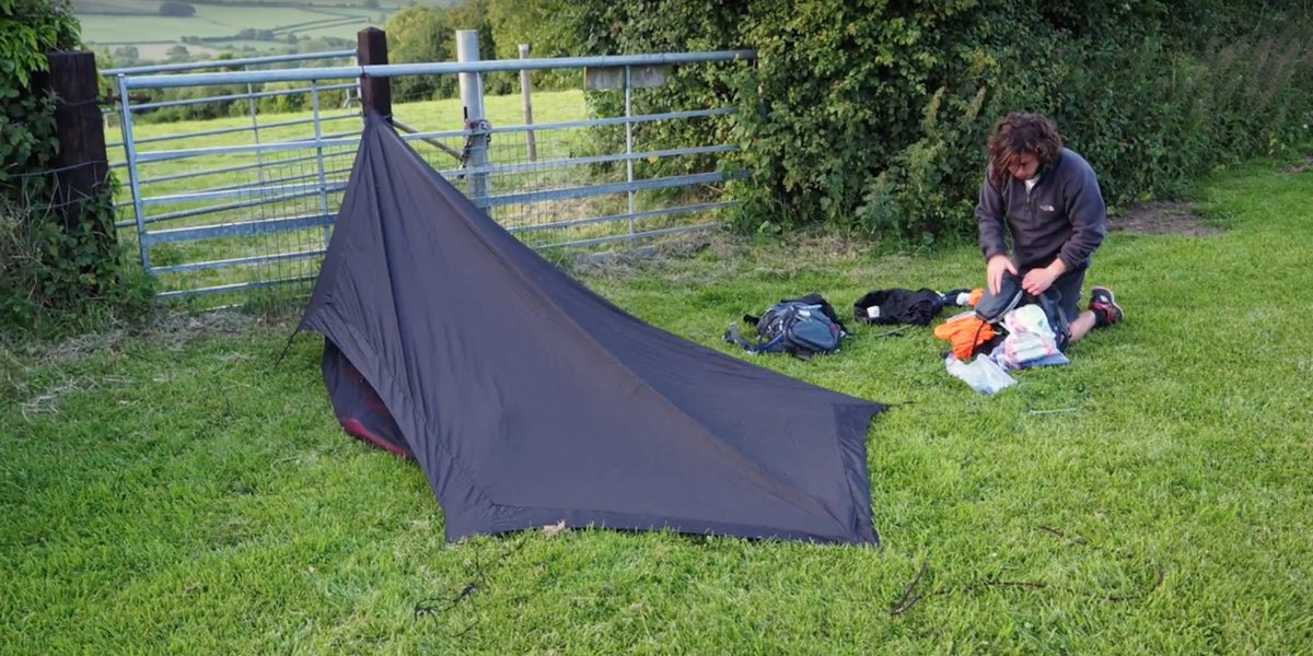 Tent Camping Adventure Field Outdoors Nature