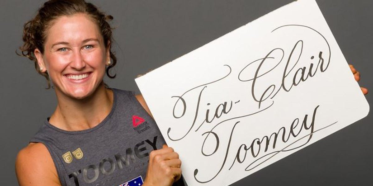 Tia Clair Toomey CrossFit Champion