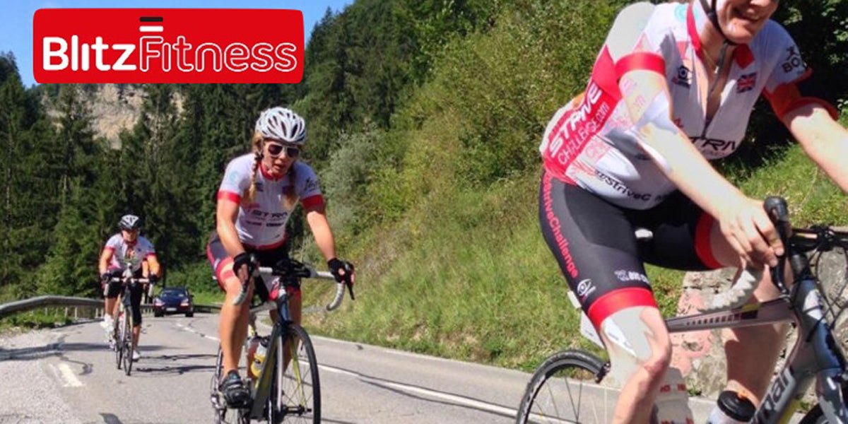 Virgin Strive Challenge 2018 cycling charity