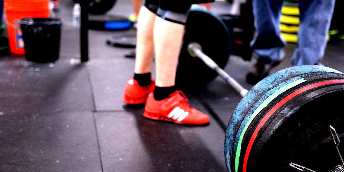 Weightlifting shoes training gym