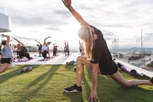 yoga stretching