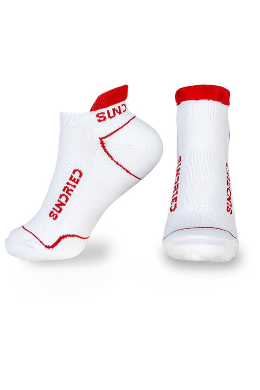 Sundried Recycled Run Socks Running Socks 35-38 White SD0319 35-38 White Activewear