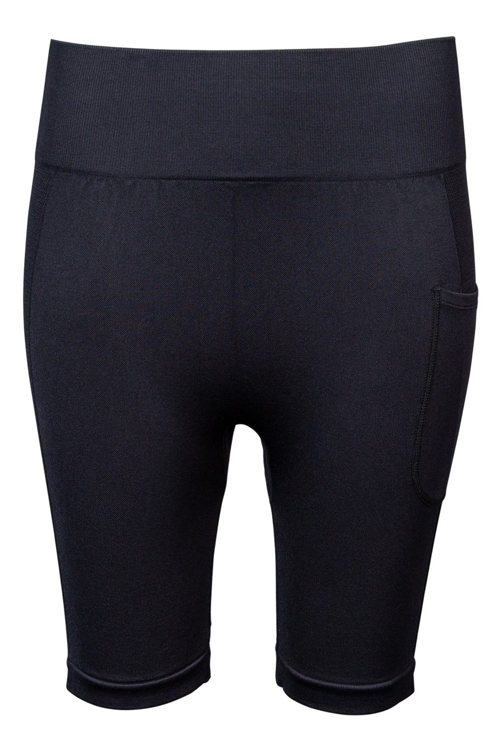 Sundried Women's Seamless Cycling Shorts Shorts L Black SD0361 L Black Activewear