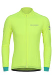 Sundried Apex Men's Long Sleeve Cycle Jersey Long Sleeve Jersey S Green SD0445 S Green Activewear