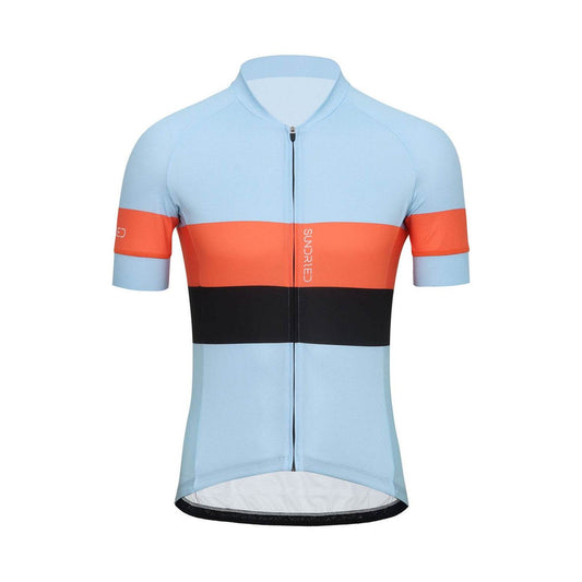 Short Sleeve Cycle Jersey Short Sleeve Jersey L Blue SD0488 L Sky Activewear