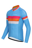 Sundried Euro Men's Long Sleeve Cycle Jersey Long Sleeve Jersey Activewear