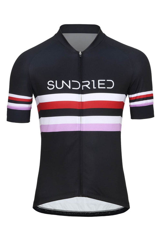 Sundried Stealth Men's Short Sleeved Cycle Training Jersey Short Sleeve Jersey Activewear