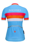 Sundried Euro Women's Short Sleeve Cycle Jersey Short Sleeve Jersey Activewear
